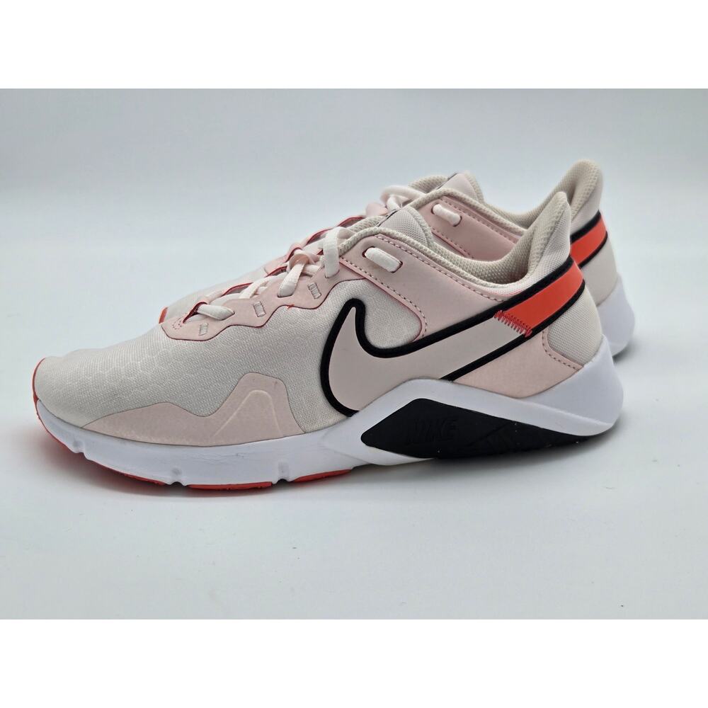 Nike Women's Athletic Shoes Pink White Black with Coral Accent
